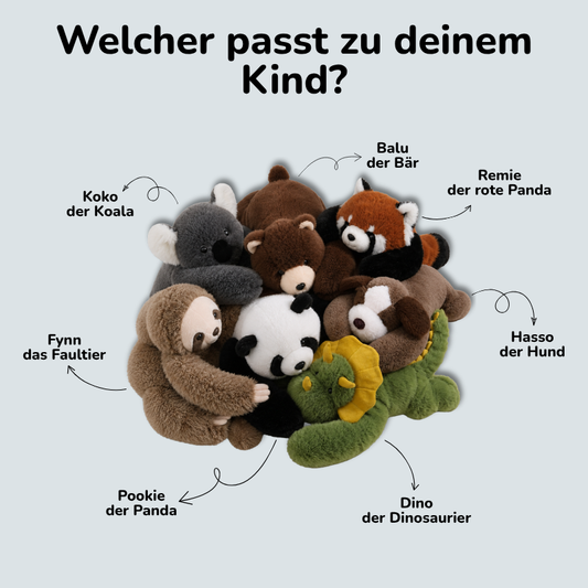 Gewichtete Kuscheltiere