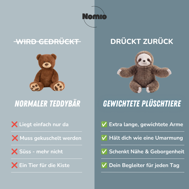 Gewichtete Plüschtiere